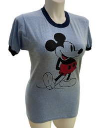 Lot 708 - Vintage Walt Disney Mickey Mouse By Tropix Togs T-shirt Size 42 -44