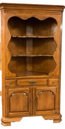 Lot 94- Early American Maple Corner Cabinet - Temple Stuart Furniture