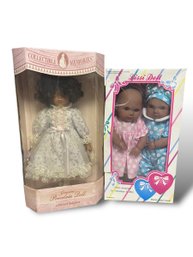 Lot 12KR - Doll Lot - Porcelain Doll & Lissi Doll - Two Hearts Collection