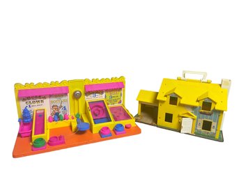 Lot 8KR - Fisher Price #952 House & Coney Island Action Arcade