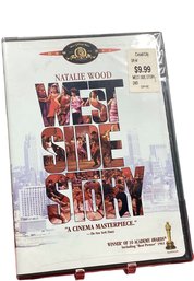 Lot-12RR- Sealed DVD West Side Story Natalie Wood MGM Movie - New