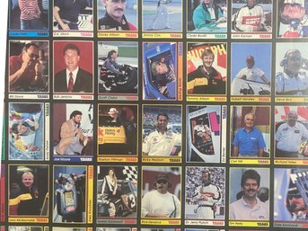 Lot 6KR - WOW! Uncut Nascar Cards From The 90's Framed Sheets Various Drivers