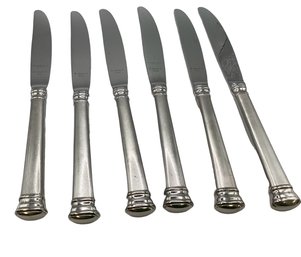Lot136RR- Lenox Flatware Eternal Millennium Edition 6 Dinner Knives