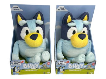 Lot 232KR - Talking Bluey Toys - Plush - Brand New - Stocking Stuffer