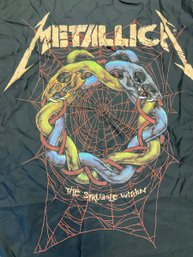 Lot 43 -  1994 Metallica The Struggle Within Tapestry Flag