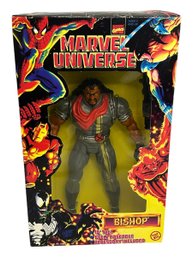 Lot 226KR - 1997 Marvel Universe Bishop Figure 10' - New Old Stock - Marvel Fan Christmas Gift