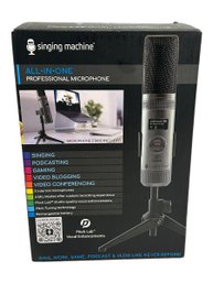 Lot 227KR - Singing Machine - All In One Professional Microphone - New In Box - Great Gift For The Singer