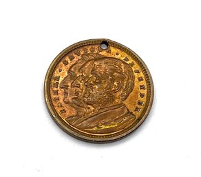 Lot 106- Christopher Columbus 400th Anniversary Coin Pendant 1492-1892