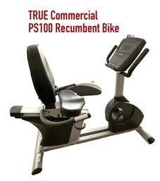 TRUE Commercial Or Home PS100 Recumbent Bike - Fitness Trainer