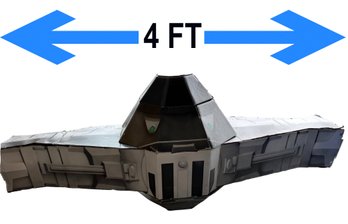 Lot 616 - 3D Star Wars Satellite Cardboard Cutout - 4 FEET!