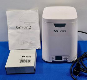 Lot 255 - SoClean 2 C Pap Disinfecting Device & Paperwork - Looks New