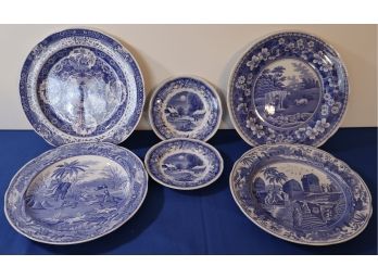 Lot 407- Spode Blue Room Collection Tradition's Series Plates - China Set