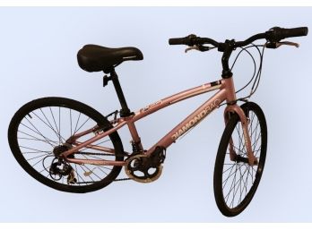 Lot 262- Nice Bike! Pink Diamond Back Clarity 24 - Revo Shift - 14 Speed - 24' Bicycle - REI - Excellent