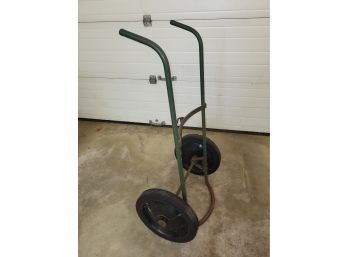 Lot 246 - Metal Barrel Hand Truck - Dolly - Solid Wheels - 2 Wheeler