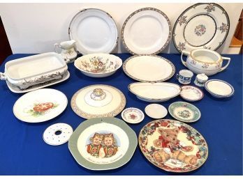 Lot 257- Mixed China Lot - Nippon, Noritake, Johnson Bros - 22 Pc