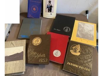 Lot 276 - Great Lot Of Vintage Salem State College Yearbook 1937 1953 1975 1977 1986 1988 - Collectibles