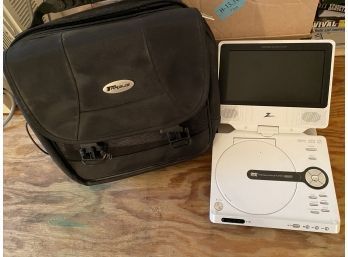 Lot 279 - LG Electronics Portable DVD Player With Carry Case Model DP260