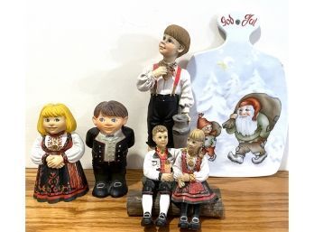 Lot 166 - Norwegian Lot Of Figurines - Candy Designs