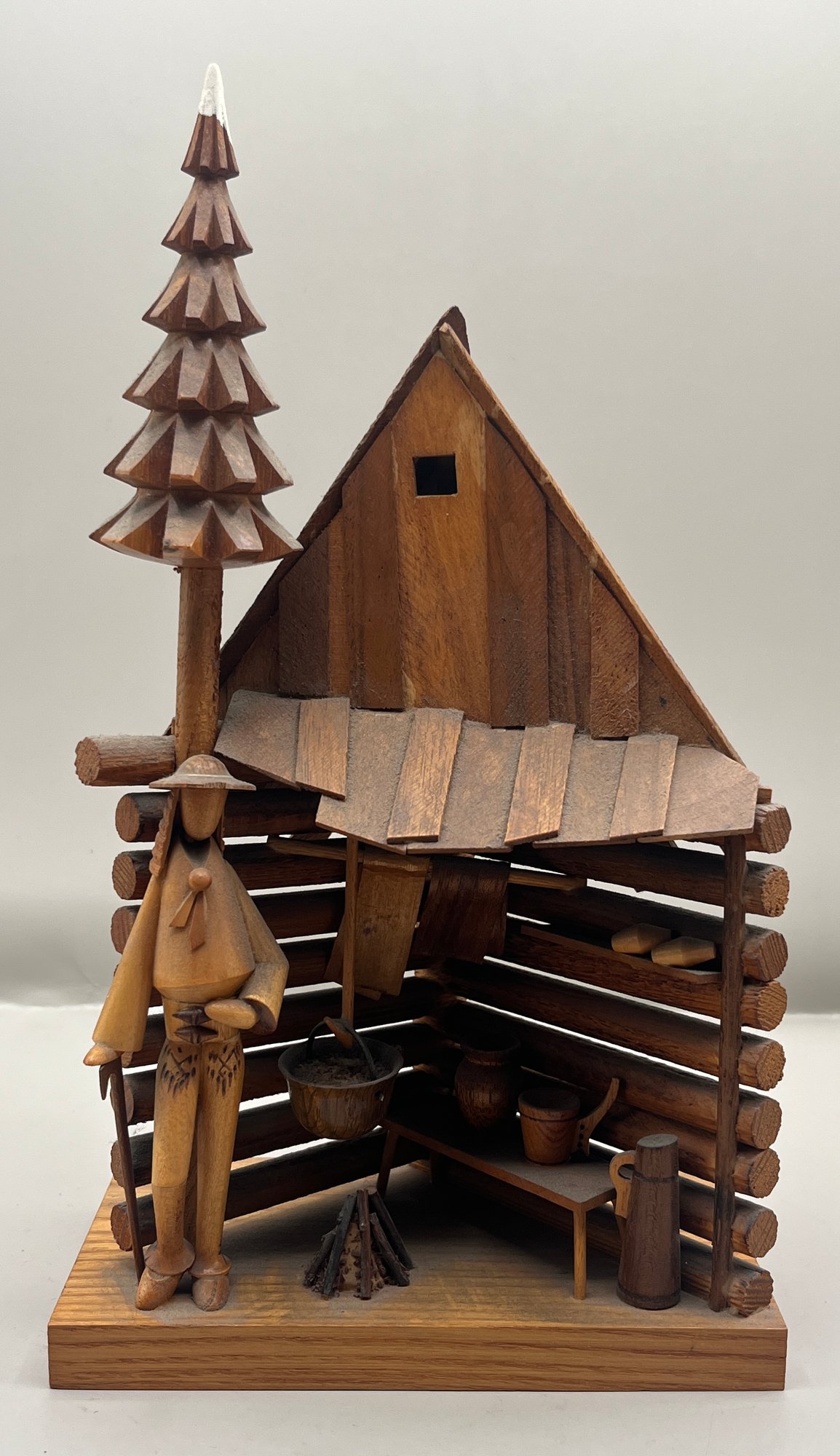 Sitarski Fedorowicz Handcrafted Wooden Figurine Made In Poland