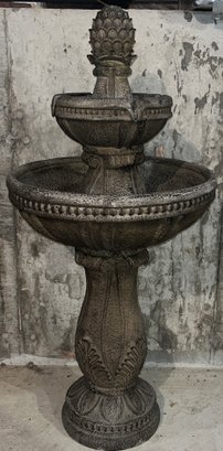 Bernini Fountains Siena Outdoor Electric Water Fountain - Remote Included
