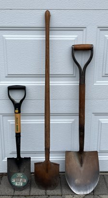 Garden Shovels - 3 Total