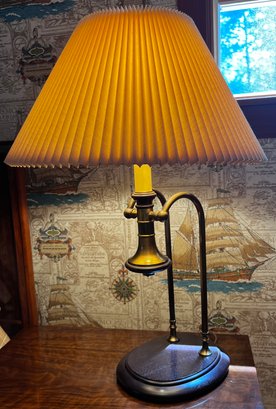 Knob Creek Brass Bell Table Lamp
