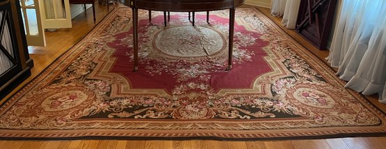 Vintage Hand Woven Area Rug - 166 INCH X 112 INCH