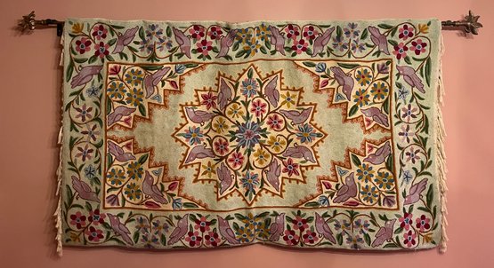 Wall Tapestry With Metal Display Rod Included