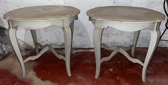 Solid Wood End Tables - 2 Total