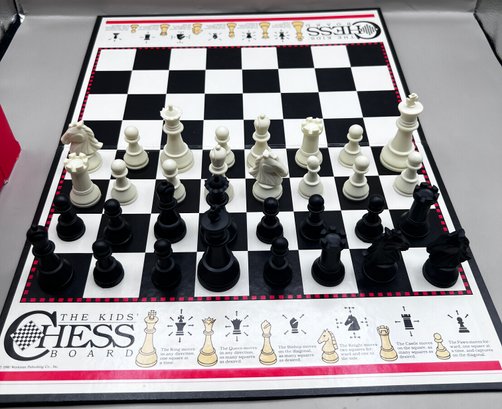 The Kids Chess Board- All Pieces & Box Included