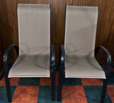 Room Essentials Outdoor Stack Sling Chairs - 2 Total