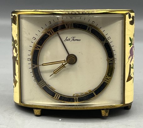 Seth Thomas Brass Traveler Clock - Made In Germany