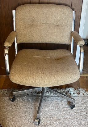 Mill & MFG Cushioned Metal Desk Chair