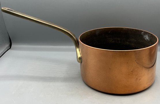 Vintage Coventry Copper Pot With Brass Handle - 1984