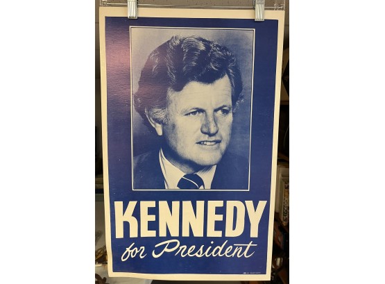 Kennedy For President Campaign Advertising Poster