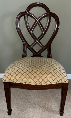Ethan Allen Wooden Cushioned Chair