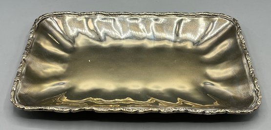 Sterling 925 Silver Serving Tray - 12.67 OZT - Made In Mexico