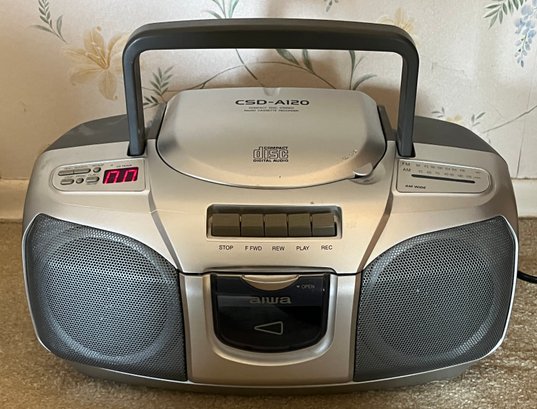 Aiwa CD Player Radio - Model CSD-A120