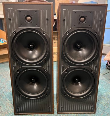 KEF C Series C40 RCA Speakers - 2 Total