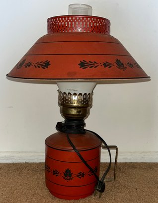 Enamelware Table Lamp