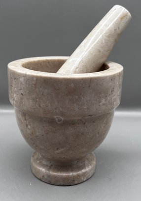 Marble Stone Mortar & Pestle Made In Indonesia