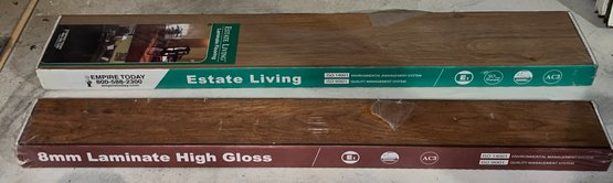 Empire Estate Living - Warm Chestnut/west Port Oak Finish Laminated Floor Planks - 2 Boxes Total