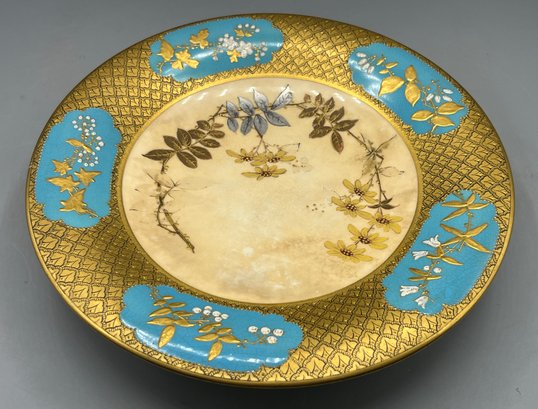 Vintage Royal Worcester Porcelain Footed Platter