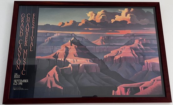 Ed Mell Grand Canyon Framed Print