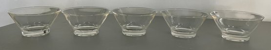 Libbey Clear Glass Cereal Bowls - 5 Pieces