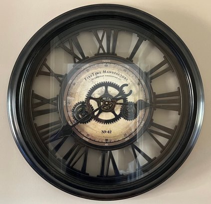 FirsTime & Co. Gear Works Wall Clock