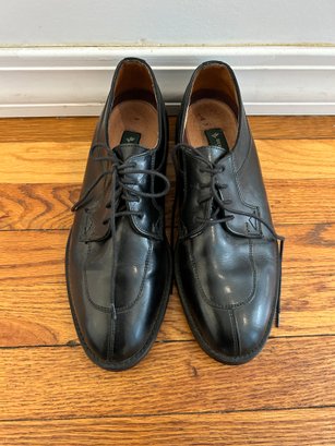 Bert Pulitzer Collectors Edition Black Leather Mens Dress Shoes Size 9