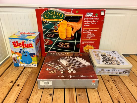 Lot Of 4 Family Games