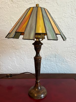 Stained Glass Hand Made Lamp