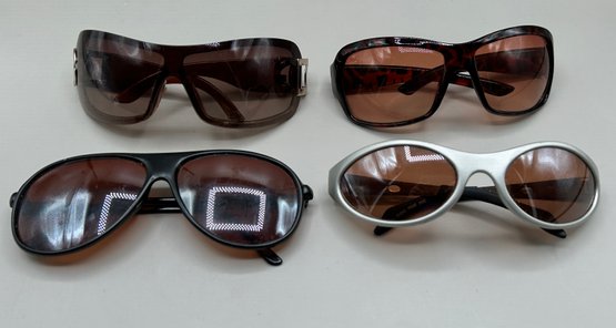 Assorted Lot Of Sunglasses, 4 Piece Lot
